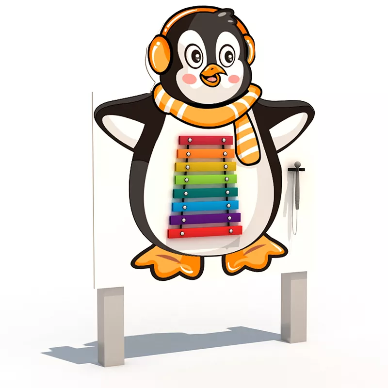 Paneli ya Muziki ya Penguin Glockenspiel